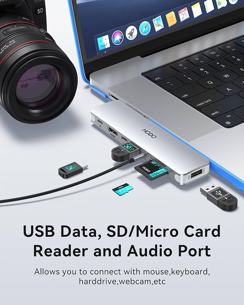 Amazon | USB Cハブ MacBook Pro Air 2024-2018用 MacBook